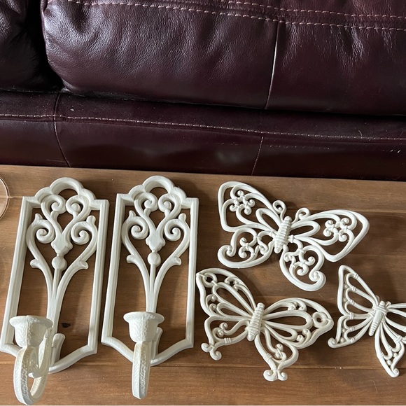 Vintage Homeco wall decor set. Comes with 7 pieces as shown. Very good condition - Picture 1 of 5